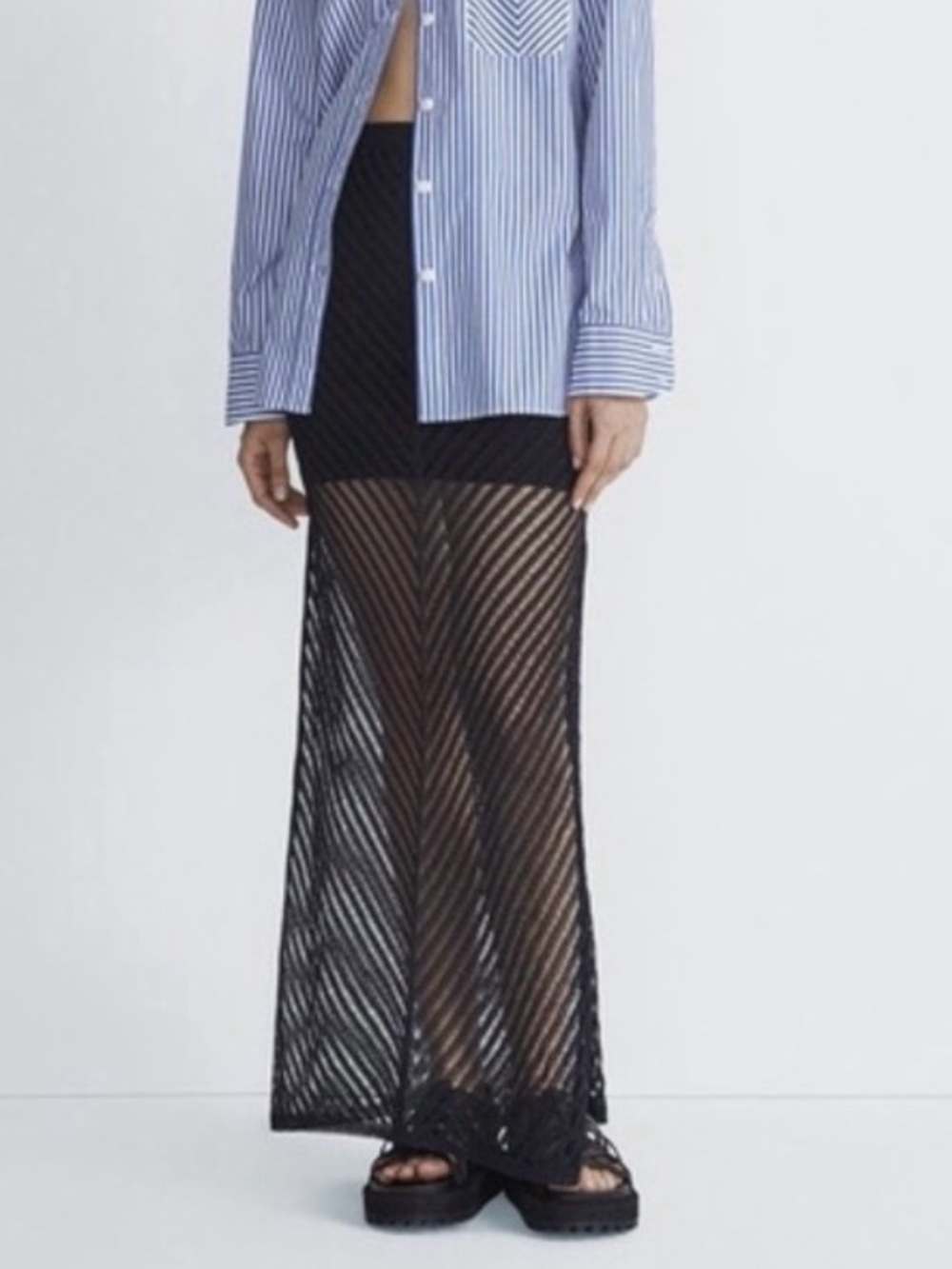 NWT Rag & Bone Black Melissa Skirt size Medium